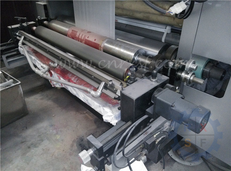 machine d'impression flexographique de 8 couleurs