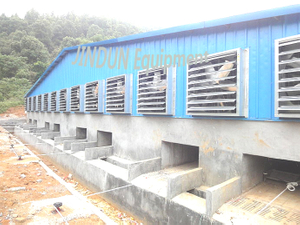 Exhaust fans, for ventilation of swine house