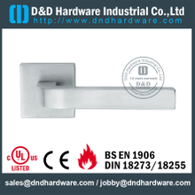 Aço inoxidável 304 Interior Designer Lever Solid Handle para portas de incêndio-DDSH203