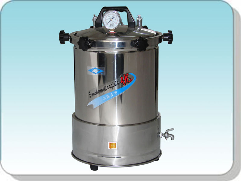 Portable Stainless Steel Autoclave (model YX 280B)