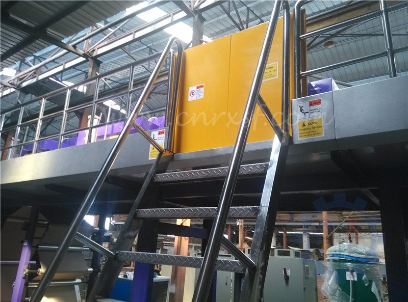 CE standard industrial security door for machine platform