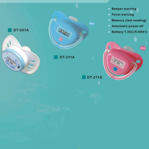 Baby Pacifier Digital Thermometer Series (model DT-201A; 211A)